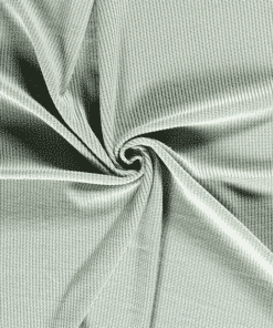 Gebreide kabel katoen - Mint