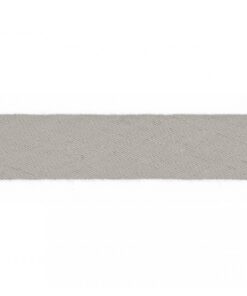 Bias Tape Mousseline - Silver grey